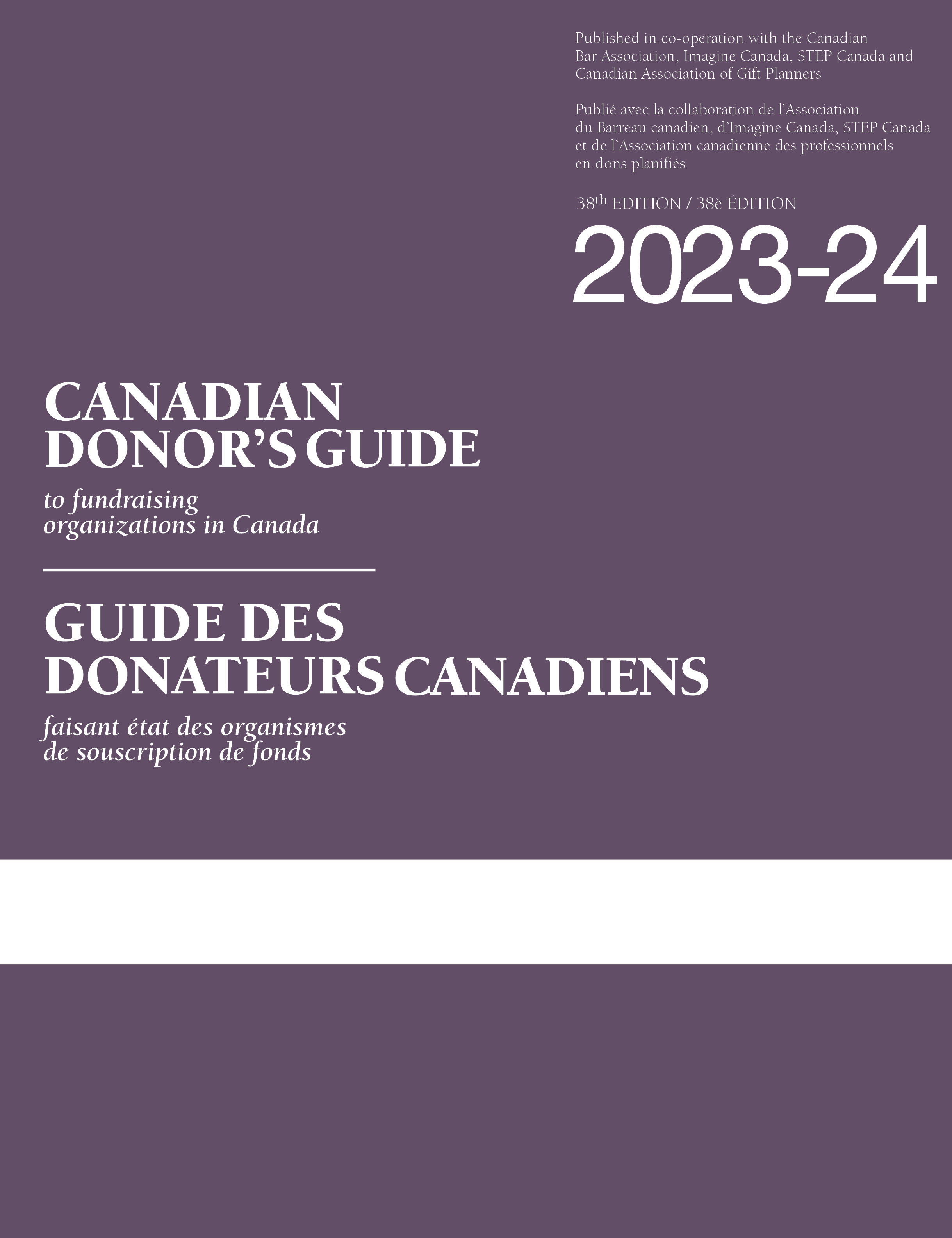 Canadian Donor's Guide