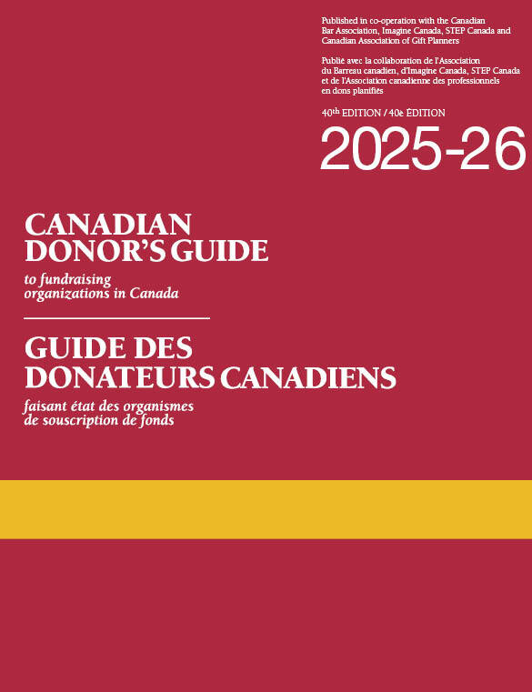 Canadian Donor's Guide